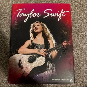 Taylor Swift Hardcover Book Cover in Red and Black 2011